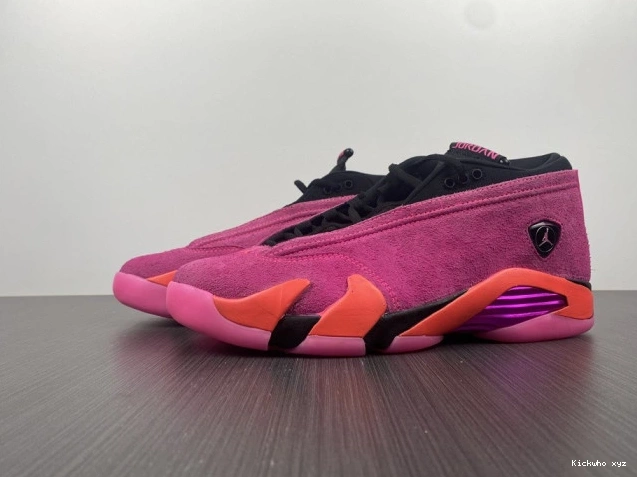DH4121-600 (W) Retro Pink 14 Jordan Shocking Low 0822